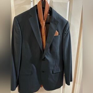 J.Ferrar Men’s Suit Jacket and Vest